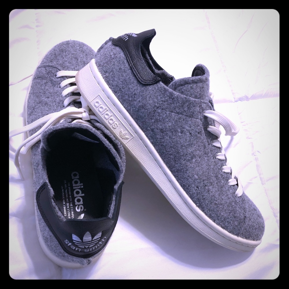 Adidas Wool Stan Smith Shoes. Like New Condition.